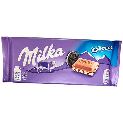 http://atiyasfreshfarm.com/public/storage/photos/1/New Project 1/Milka Oreo Chocolate Bar (100g).jpg